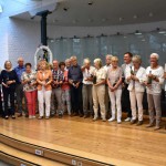 Mitglieder mit mehr als 25 Jahren Vereinszugehörigkeit und zahlreiche weitere Mitglieder, die sich um den Verein verdient gemacht haben.